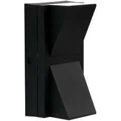 Изображение товара Уличный настенный светодиодный светильник Arte Lamp Gunter A6306AL-2BK