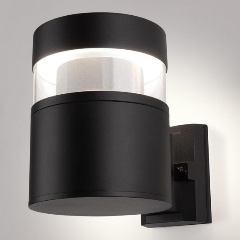 Изображение товара Уличный настенный светильник Elektrostandard 1530 Techno Led черный для наружного освещения
