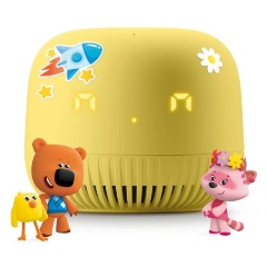 Изображение товара Умная колонка Капсула Нео с голосовым помощником Марусей от VK, желтая