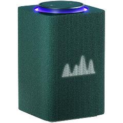 Изображение товара Умная колонка Яндекс Станция Макс с Zigbee, зеленая