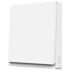 Изображение товара Умный выключатель настенный AQARA E1 (с нейтралью, 1 клавиша), модель QBKG40LM