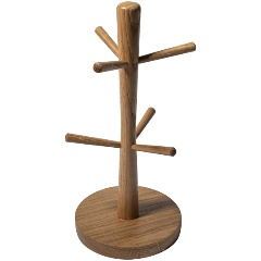 Изображение товара Подставка для кружек UNECA дубовая 320х150 (ДЧ-001/1)