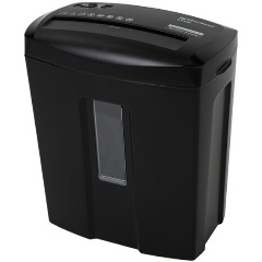 Изображение товара Уничтожитель (шредер) BRAUBERG 615M, 5 уровень секретности, фрагменты 3х12 мм, 6 листов, 15 л, 532152