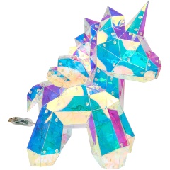 Изображение товара Светильник декоративный Uniel ULD-R503 USB-RGB UNICORN «Единорог», с USB проводом. 60 светодиодов. RGB свет. Цвет корпуса радужный, UL-00011053