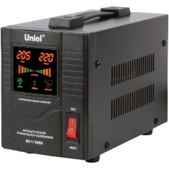 Изображение товара Стабилизатор напряжения UNIEL RS-1/1000 релейный однофазный, 1,0 кВА, 03108