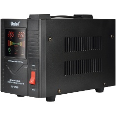 Изображение товара Стабилизатор напряжения UNIEL RS-1/500 релейный однофазный, 0,5 кВА, 03107