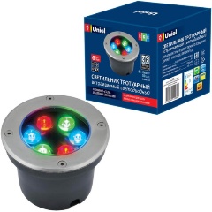 Изображение товара Ландшафтный светильник ULU-B11A-6W/RGB IP67 GREY