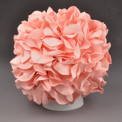 Изображение товара Настольная лампа ULW-R07 Гортензия Лосось с теплым светом и сменной лампой