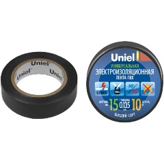Изображение товара Изоляционная лента Uniel UIT-135P 10/15/01 BLK