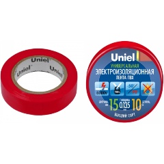Изображение товара Изоляционная лента Uniel UIT-135P 10/15/01 RED