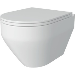 Изображение товара Унитаз подвесной Maretti Calabria безободковый с микролифтом, CA10PBM29-844, белый