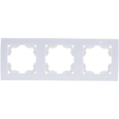 Изображение товара Рамка Universal 3-м Бриллиант горизонт. бел., 7947489
