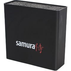 Изображение товара Подставка универсальная для ножей Samura, 230x225x82 мм, пластик (черная) (KBH-101/K)