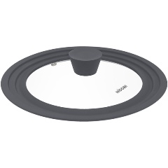 Изображение товара Крышка Универсальная с силиконовым ободом, 24/26/28 см, NADOBA, серия EMA