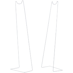 Изображение товара Универсальная металлическая подставка Uniel UFP-G26S H60 WHITE