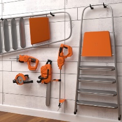 Изображение товара Универсальный держатель крючок EMBODIMENT для хранения тяжелых грузов, 18 см