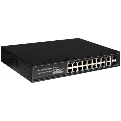 Изображение товара Управляемый коммутатор PoE OSNOVO SW-8182/L(300W)
