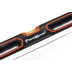 Изображение товара Уровень алюминиевый PRO, двухкомпонентные ручки, 3 глазка, точность 0,5мм/м, 600мм,толщ.1,2мм, (шт.) РемоКолор professional