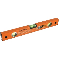 Изображение товара Уровень алюминиевый Вихрь 400мм фрезерованный 3 глазка, 73/11/4/1