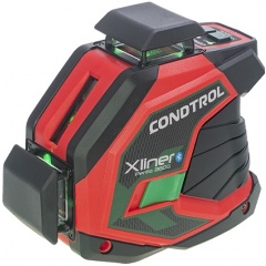 Изображение товара Лазерный нивелир CONDTROL XLiner Pento 360G зеленый с Bluetooth и автономной работой