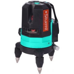 Изображение товара Лазерный уровень Sturm! 4010-11-AL с 5 лучами, магнитным компенсатором и поворотом