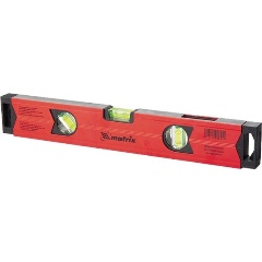 Изображение товара Уровень магнитный MATRIX 34710, магнитный, 1000 мм, фрезерованный, 3 глазка (1 зеркальный), усиленный