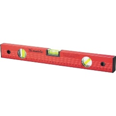 Изображение товара Уровень MATRIX 33229, 1000 мм, 3 глазка, красный, линейка