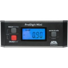 Изображение товара Цифровой уровень ADA ProDigit Mini с магнитным креплением и автоматической калибровкой