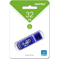 Изображение товара USB флешка 32Gb SmartBuy Glossy dark blue USB 3.0