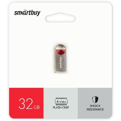 Изображение товара USB флешка 32Gb SmartBuy MC8 Metal Red USB 2.0