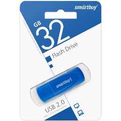Изображение товара USB флешка 32Gb SmartBuy Scout blue USB 2.0
