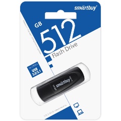 Изображение товара USB флешка 512Gb SmartBuy Scout black USB 3.0