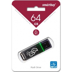 Изображение товара USB флешка 64Gb SmartBuy Glossy dark grey USB 3.0