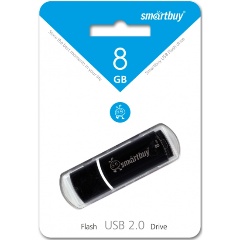 Изображение товара USB флешка 8Gb SmartBuy Crown black USB 2.0