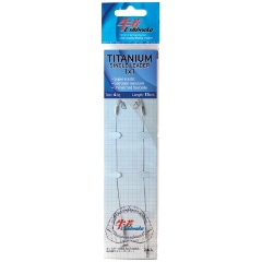 Изображение товара Поводок Ushiwaka Titanium Single UTS11512, 1х1, 12кг/15см, 2шт