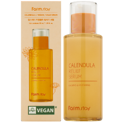 Изображение товара FarmStay Успокаивающая сыворотка для лица с экстрактом календулы 50 мл