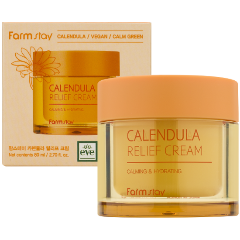 Изображение товара Успокаивающий крем для лица FarmStay с экстрактом календулы, 80 мл