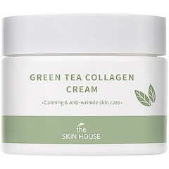 Изображение товара Успокаивающий крем для лица THE SKIN HOUSE с коллагеном и зелёным чаем 50 мл
