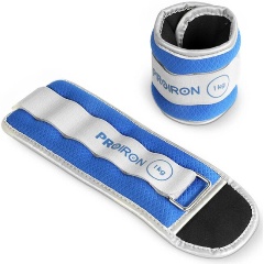 Изображение товара Утяжелители PROIRON для рук и ног, 2 шт. по 1 кг, УТ210