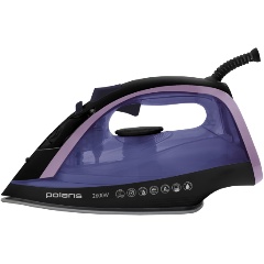 Изображение товара Утюг Polaris PIR 2668AK черный/фиолетовый