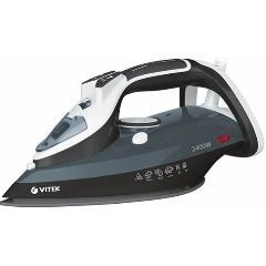Изображение товара Утюг Vitek VT-8304 черный/белый/синий