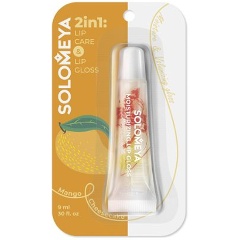 Изображение товара Увлажняющий блеск для губ SOLOMEYA Манговый чизкейк, 9 мл