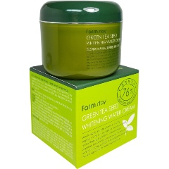 Изображение товара Увлажняющий крем для лица FarmStay с семенами зеленого чая, выравнивающий тон кожи и осветляющий, 100г