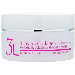 Изображение товара Увлажняющий крем JAPAN GALS 3 Слоя Коллагена 60 гр