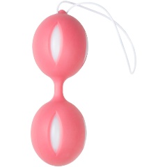 Изображение товара Вагинальные шарики EASY TOYS Wiggle Duo розовые для укрепления мышц влагалища