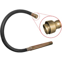 Изображение товара Гибкий вал с вибронаконечником WORTEX 2 м для вибратора CV 1512