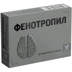 Изображение товара Лекарственное средство Фенотропил VALENTA 100 мг,таб. 30 шт.