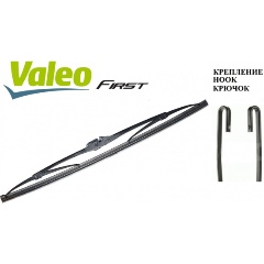 Изображение товара Щетка стеклоочистителя VALEO First, 450мм/18", каркасная, передняя, 1 шт, 675545