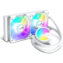 Изображение товара Система охлаждения Valkyrie A240 ARGB White для процессора с белой подсветкой