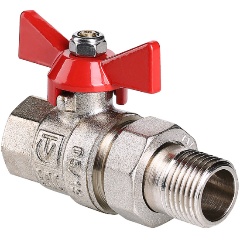 Изображение товара Кран шаровой VALTEC BASE (VT.227.N.05) ВН 3/4" с разъёмным соединением